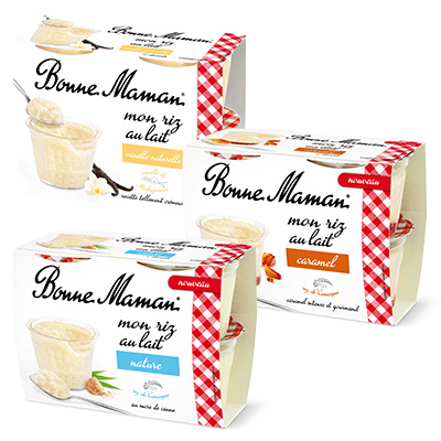  Bonne Maman Riz au Lait 4x100gr 