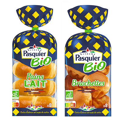 Brioche Pasquier Bio - Pains au Lait BIO ou Briochettes BIO