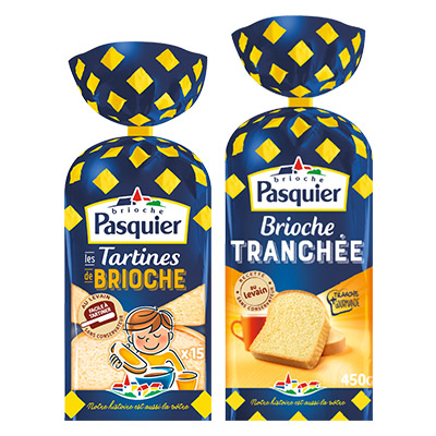  Brioche tranchée 450g & Tartines Briochées 