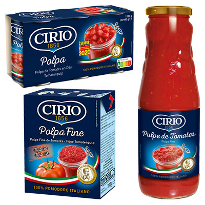 Cirio – Pulpes de Tomates