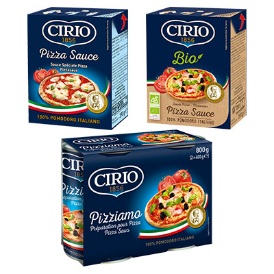 Cirio – Sauces pour Pizza