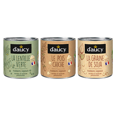 d’aucy – Légumes secs sous-vide