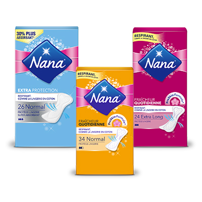 Nana - Protège-lingeries absorbants