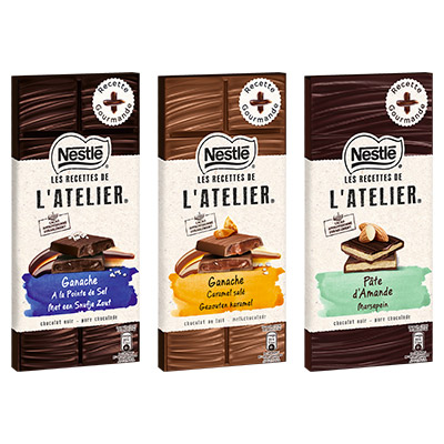 NESTLE® LES RECETTES DE L'ATELIER® - FOUREES ET GANACHES