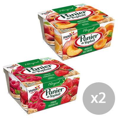 Panier de Yoplait l'Original x4