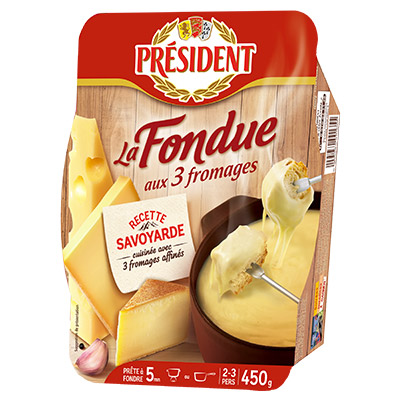 Président – Fondue aux 3 Fromages