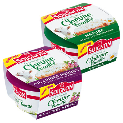 Soignon Le fromage de chèvre fouetté 140g