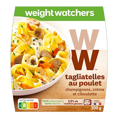 WW, Weight Watchers réinventée – Plats cuisinés frais 0,60 € DE RÉDUCTION